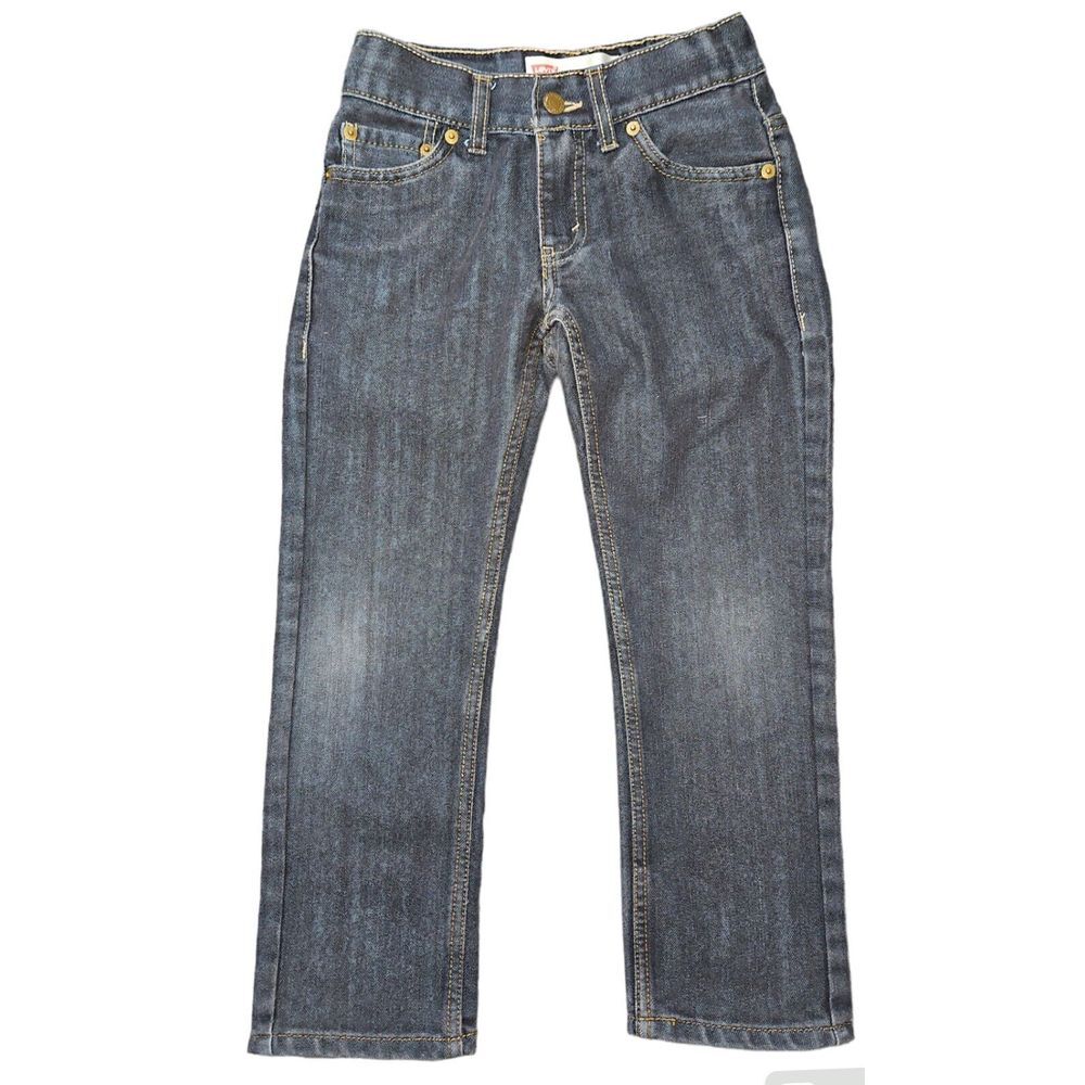 Levis Boys 511 Slim Fit Jeans Size 8 Reg‎ Dark Wash Casual Classic School